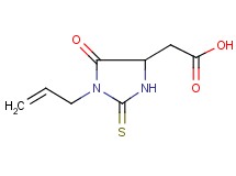 (1-allyl-5-oxo-2-thioxoimidazolidin-4-yl)acetic acid (1-allyl-5-oxo-2-thioxoimidazolidin-4-yl)acetic acid