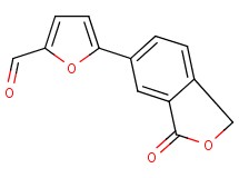 5-(3-oxo-1,3-dihydro-2-benzofuran-5-yl)-2-furaldehyde 5-(3-oxo-1,3-dihydro-2-benzofuran-5-yl)-2-furaldehyde