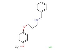 N-benzyl-3-(4-methoxyphenoxy)-1-propanamine hydrochloride N-benzyl-3-(4-methoxyphenoxy)-1-propanamine hydrochloride