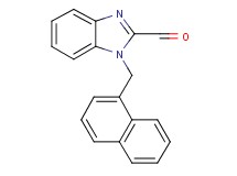 1-(1-naphthylmethyl)-1H-benzimidazole-2-carbaldehyde 1-(1-naphthylmethyl)-1H-benzimidazole-2-carbaldehyde