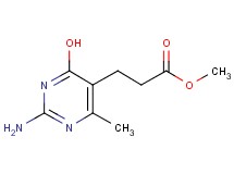 methyl 3-(2-amino-4-hydroxy-6-methyl-5-pyrimidinyl)propanoate methyl 3-(2-amino-4-hydroxy-6-methyl-5-pyrimidinyl)propanoate