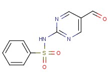 N-(5-formyl-2-pyrimidinyl)benzenesulfonamide N-(5-formyl-2-pyrimidinyl)benzenesulfonamide