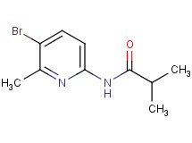 N-(5-bromo-6-methyl-2-pyridinyl)-2-methylpropanamide N-(5-bromo-6-methyl-2-pyridinyl)-2-methylpropanamide