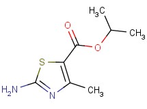 isopropyl 2-amino-4-methyl-1,3-thiazole-5-carboxylate isopropyl 2-amino-4-methyl-1,3-thiazole-5-carboxylate