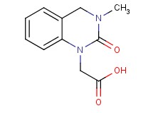 (3-methyl-2-oxo-3,4-dihydroquinazolin-1(2H)-yl)acetic acid (3-methyl-2-oxo-3,4-dihydroquinazolin-1(2H)-yl)acetic acid