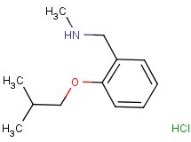 (2-isobutoxybenzyl)methylamine hydrochloride (2-isobutoxybenzyl)methylamine hydrochloride