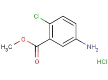 methyl 5-amino-2-chlorobenzoate hydrochloride methyl 5-amino-2-chlorobenzoate hydrochloride