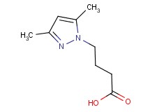 4-(3,5-dimethyl-1H-pyrazol-1-yl)butanoic acid 4-(3,5-dimethyl-1H-pyrazol-1-yl)butanoic acid