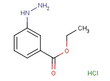 ethyl 3-hydrazinobenzoate hydrochloride