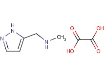N-methyl-1-(1H-pyrazol-5-yl)methanamine oxalate