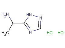 [1-(1H-1,2,4-triazol-5-yl)ethyl]amine dihydrochloride