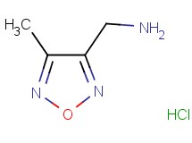 [(4-methyl-1,2,5-oxadiazol-3-yl)methyl]amine hydrochloride