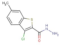 3-chloro-6-methyl-1-benzothiophene-2-carbohydrazide