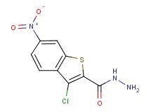 3-chloro-6-nitro-1-benzothiophene-2-carbohydrazide