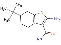 2-amino-6-tert-butyl-4,5,6,7-tetrahydro-1-benzothiophene-3-carboxamide