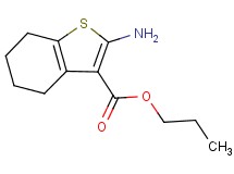 propyl 2-amino-4,5,6,7-tetrahydro-1-benzothiophene-3-carboxylate