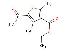 ethyl 2-amino-5-(aminocarbonyl)-4-methylthiophene-3-carboxylate