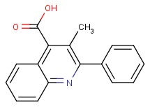 3-methyl-2-phenylquinoline-4-carboxylic acid