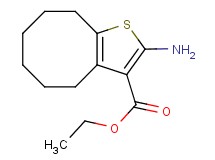 ethyl 2-amino-4,5,6,7,8,9-hexahydrocycloocta[b]thiophene-3-carboxylate