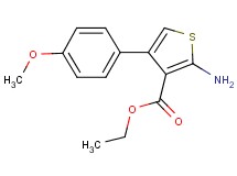 ethyl 2-amino-4-(4-methoxyphenyl)thiophene-3-carboxylate