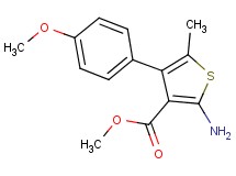 methyl 2-amino-4-(4-methoxyphenyl)-5-methylthiophene-3-carboxylate