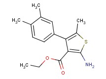 ethyl 2-amino-4-(3,4-dimethylphenyl)-5-methylthiophene-3-carboxylate