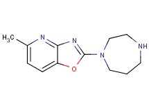 2-(1,4-diazepan-1-yl)-5-methyl[1,3]oxazolo[4,5-b]pyridine