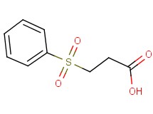 3-(phenylsulfonyl)propanoic acid