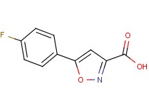 5-(4-fluorophenyl)isoxazole-3-carboxylic acid