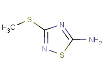 3-(methylthio)-1,2,4-thiadiazol-5-amine