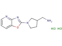 [(1-[1,3]oxazolo[4,5-b]pyridin-2-yl-3-pyrrolidinyl)methyl]amine dihydrochloride