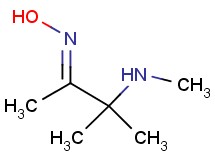 (2E)-3-methyl-3-(methylamino)butan-2-one oxime