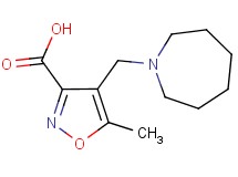 4-(azepan-1-ylmethyl)-5-methylisoxazole-3-carboxylic acid