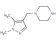 1-[(1,5-dimethyl-1H-pyrazol-4-yl)methyl]piperazine