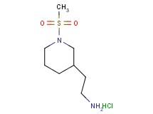 {2-[1-(methylsulfonyl)-3-piperidinyl]ethyl}amine hydrochloride