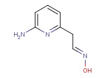 (1E)-(6-aminopyridin-2-yl)acetaldehyde oxime