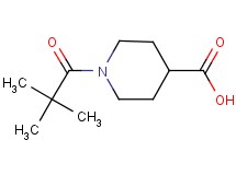 1-(2,2-dimethylpropanoyl)piperidine-4-carboxylic acid