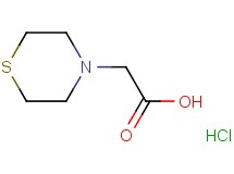 4-thiomorpholinylacetic acid hydrochloride