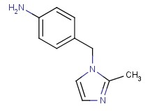 4-[(2-methyl-1H-imidazol-1-yl)methyl]aniline