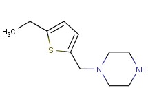 1-[(5-ethyl-2-thienyl)methyl]piperazine