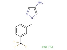 1-[3-(trifluoromethyl)benzyl]-1H-pyrazol-4-amine dihydrochloride