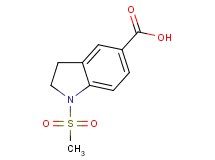 1-(methylsulfonyl)indoline-5-carboxylic acid