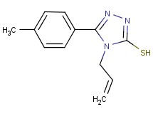 4-allyl-5-(4-methylphenyl)-4H-1,2,4-triazole-3-thiol
