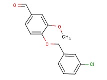 4-[(3-chlorobenzyl)oxy]-3-methoxybenzaldehyde