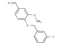 4-[(3-fluorobenzyl)oxy]-3-methoxybenzaldehyde