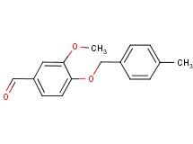 3-methoxy-4-[(4-methylbenzyl)oxy]benzaldehyde