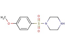 1-[(4-methoxyphenyl)sulfonyl]piperazine