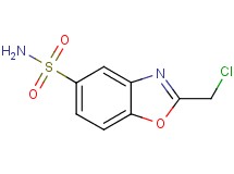 2-(chloromethyl)-1,3-benzoxazole-5-sulfonamide