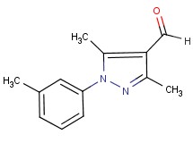 3,5-dimethyl-1-(3-methylphenyl)-1H-pyrazole-4-carbaldehyde
