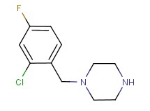 1-(2-chloro-4-fluorobenzyl)piperazine